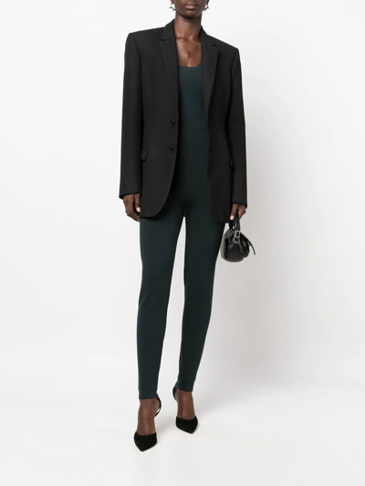 P.a.r.o.s.h Sleeveless Fitted Jumpsuit In Grün