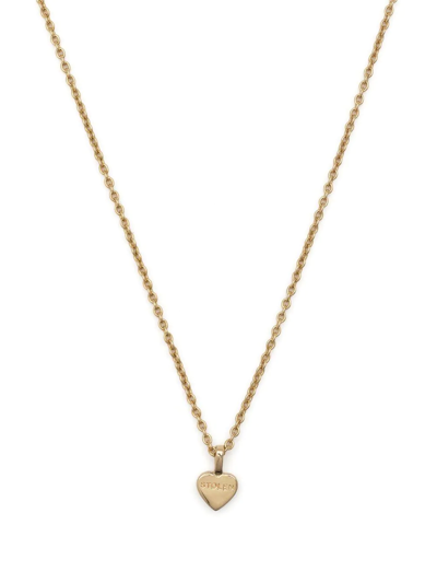 Shop Stolen Girlfriends Club Stolen Heart 9kt Gold Necklace