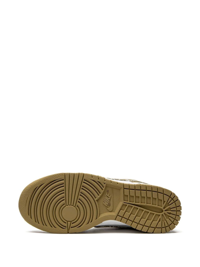 Nike Dunk Low Essential "paisley Pack Barley" Sneakers In White