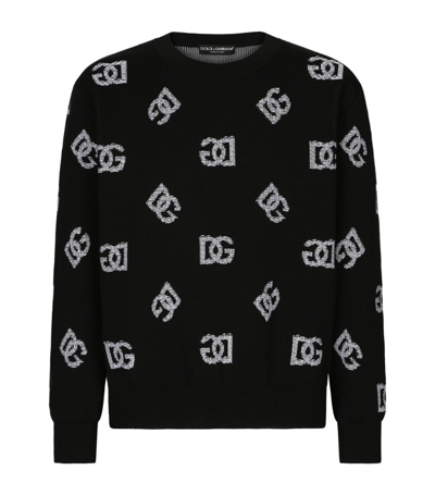 Shop Dolce & Gabbana Logo Sweater In Multi