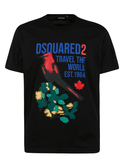 DSQUARED2 DSQUARED2 TRAVEL THE WORLD T-SHIRT 