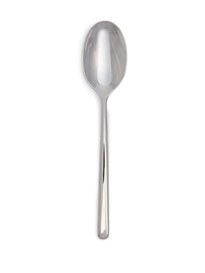 Shop Sambonet Taste Espresso Spoon Set (set Of 6) In Silver