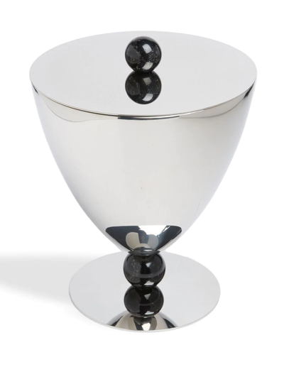 Shop Sambonet Penelope Ice Bucket In Silver