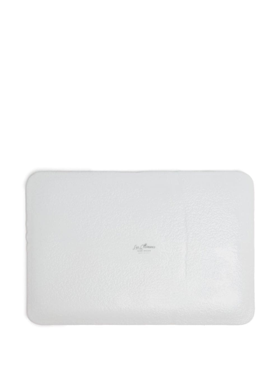 Les-ottomans Murano Colour-block Tray In Yellow