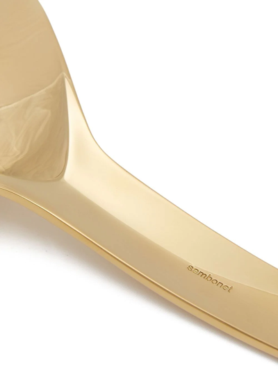 Shop Sambonet Living Spaghetti Fork In Gold