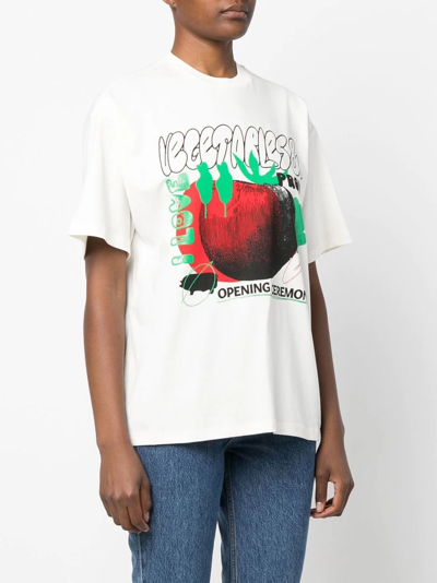 Opening Ceremony Graphic-print Short-sleeved T-shirt In White