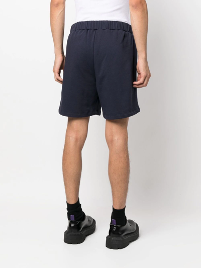 Opening Ceremony Embroidered-logo Track Pants In Blue