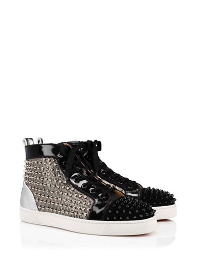 Shop Christian Louboutin Louis Sneaker With Studs In Multi