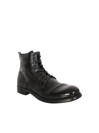 Shop Officine Creative Black Chronicle Ankle Boots