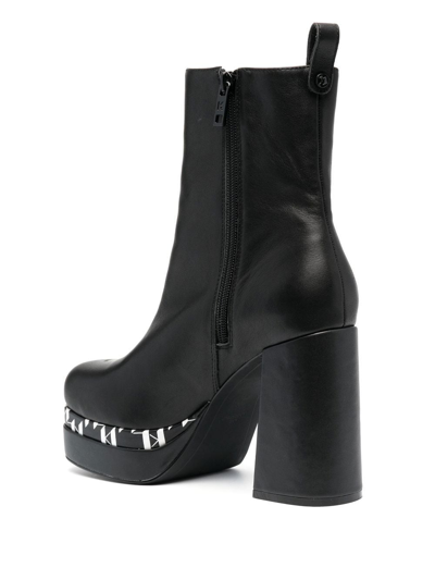 Shop Karl Lagerfeld Strada Ankle Boots In Black