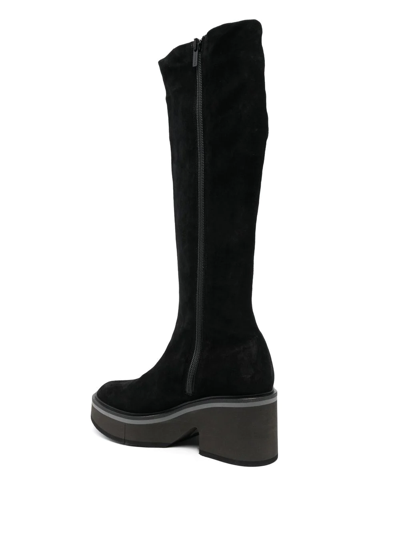 Shop Clergerie Anki Chunky-sole Boots In Black