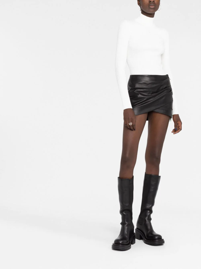 Courrèges Celine Black Wesley Cotton Jeans In White