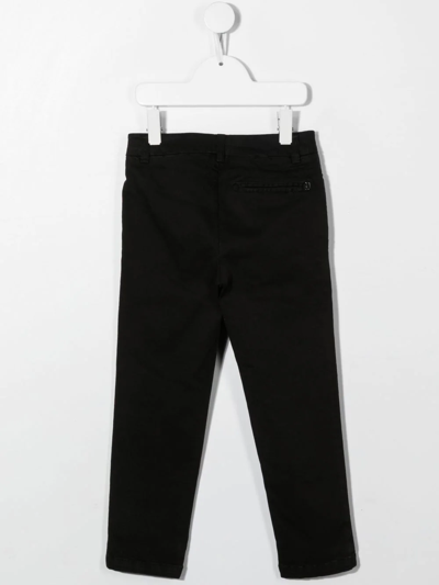 Shop Dondup Straight-leg Jeans In Black
