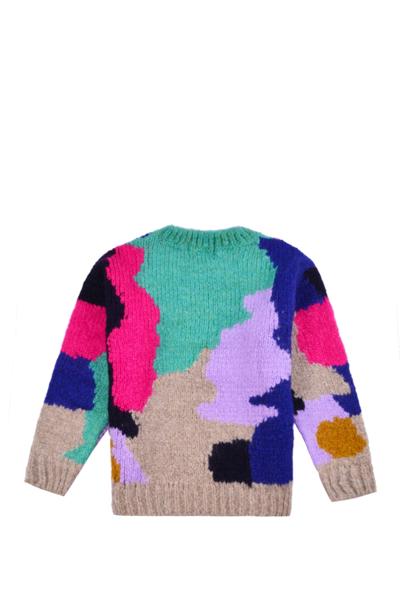 Shop Bobo Choses Wool Blend Sweater In Multicolor
