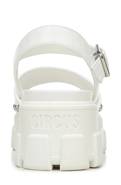 Shop Circus By Sam Edelman Genevieve Platform Sandal In White