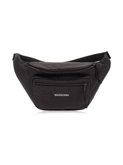 Shop Balenciaga Men's  Black Other Materials Belt Bag