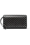CHRISTIAN LOUBOUTIN Macaron spiked leather wallet