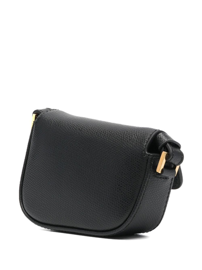 Palm Angels Crash Logo-print Mini Crossbody Bag In Black