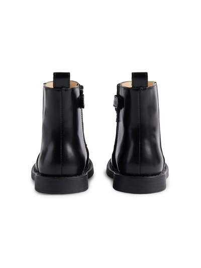 Shop Gucci Horsebit-embellished Ankle Boots In Black