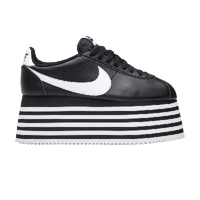 Pre-owned Nike Comme Des Garcons X Wmns Cortez 'black'