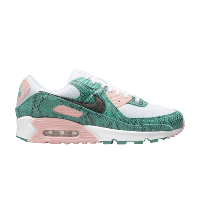 Pre-owned Nike Air Max 90 'washed Teal Snakeskin'