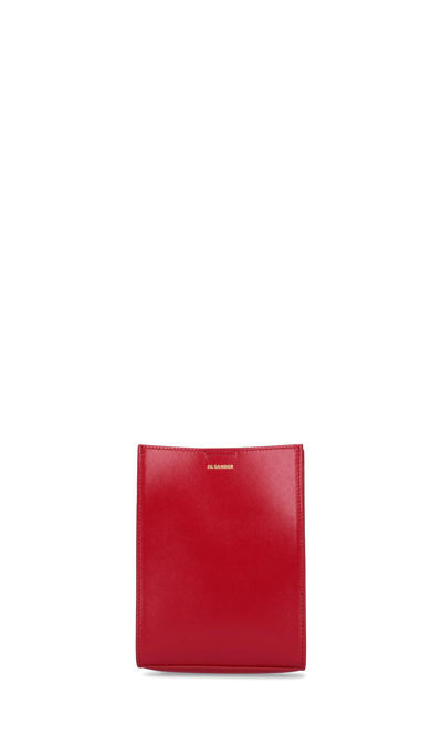 Shop Jil Sander Clutch In Red