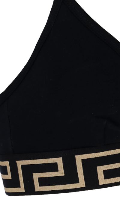 Shop Versace Underwear In Black