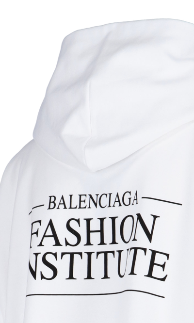 Shop Balenciaga Sweater In White