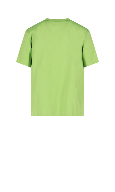 Shop Helmut Lang T-shirt In Green