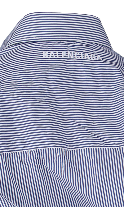 Shop Balenciaga Dress In Blue