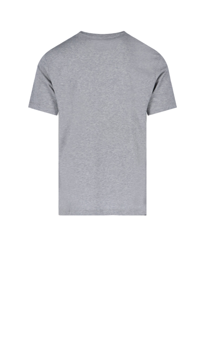 Shop Versace T-shirt In Grey