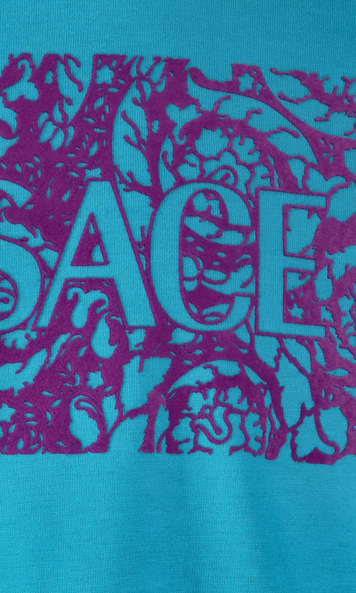 Versace Logo-print Short-sleeved T-shirt In Blue