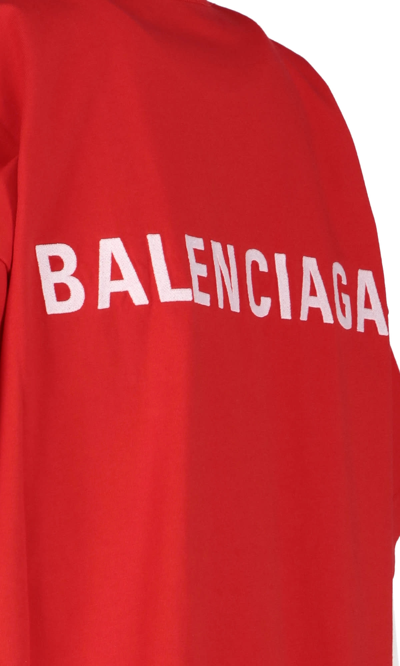 Shop Balenciaga T-shirt In Red