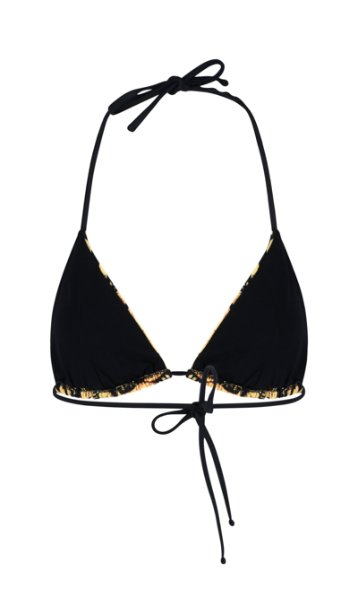 Shop Versace Swimwear In Black