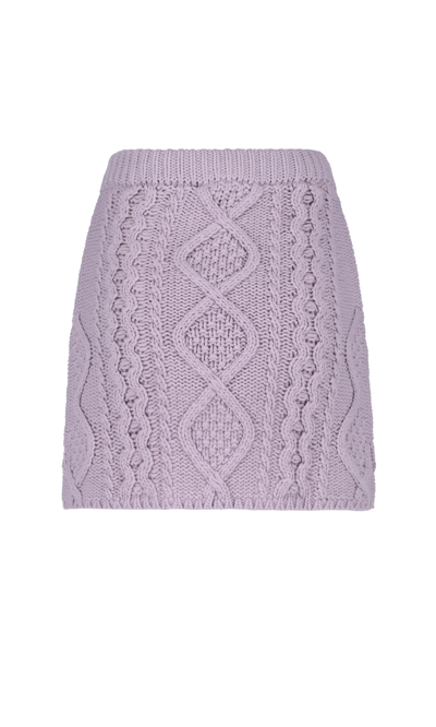 Shop Rokh Skirt In Violet