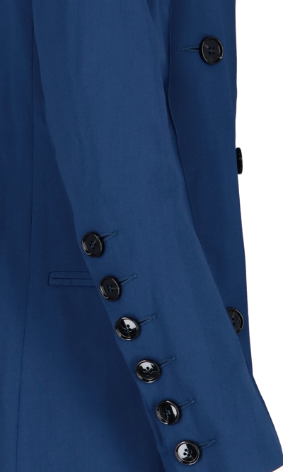 Shop Eudon Choi Jacket In Blue