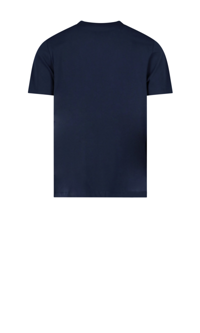 Shop Apc T-shirt In Blue