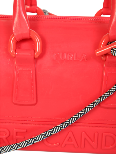 Shop Furla Candy Mini Bag In Red