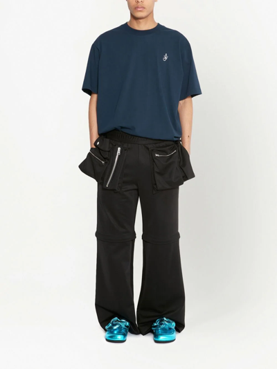 Jw Anderson Convertible Utility Relaxed-fit Straight-leg Woven Trousers ...