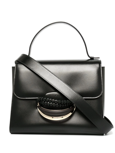 Shop Chloé Kattie Crossbody Bag In Schwarz