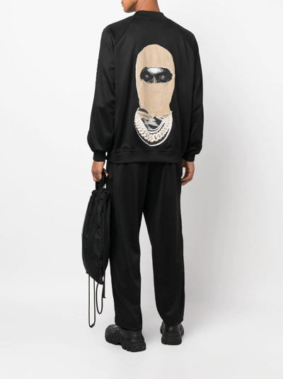 Ih Nom Uh Nit Illustrative-print Bomber Jacket In 009 Black