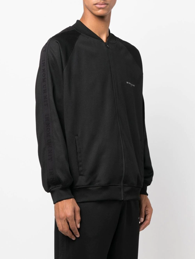 Ih Nom Uh Nit Illustrative-print Bomber Jacket In 009 Black