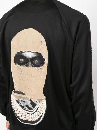 Ih Nom Uh Nit Illustrative-print Bomber Jacket In 009 Black