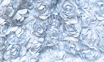 Joe-ella Kids' Sleeveless Rosette Dress In Silver