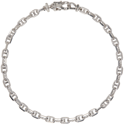 Shop Tom Wood Silver Cable Bracelet In 925 Sterling Silver