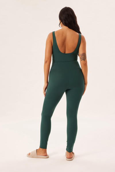 Girlfriend Collective Moss Twist Unitard