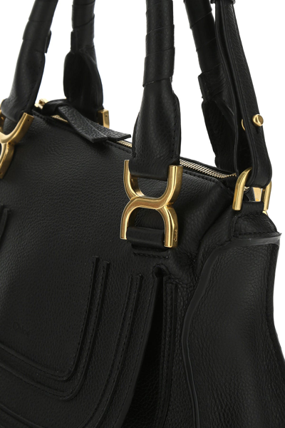 Chloé Marcie Medium Leather Handbag With Removable Shoulder Strap