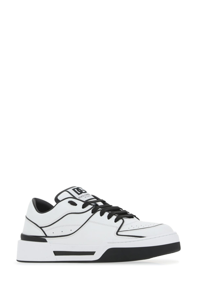 Dolce & Gabbana New Roma Leather Low-top Sneakers