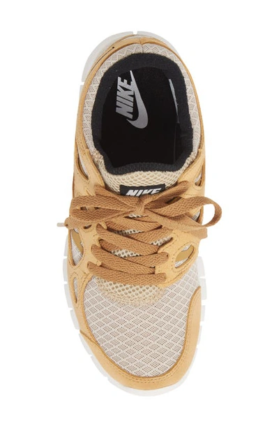 Shop Nike Free Run 2 Sneaker In Rattan/ Black/ Wheat/ Twine