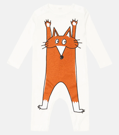 Stella Mccartney Baby Set Of 2 Cotton Jersey Onesies In Grigio/multicolor
